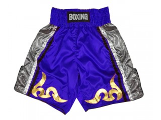 Personalisierte Boxshorts , Boxhosen selber gestalten : KNBSH-030-Blau